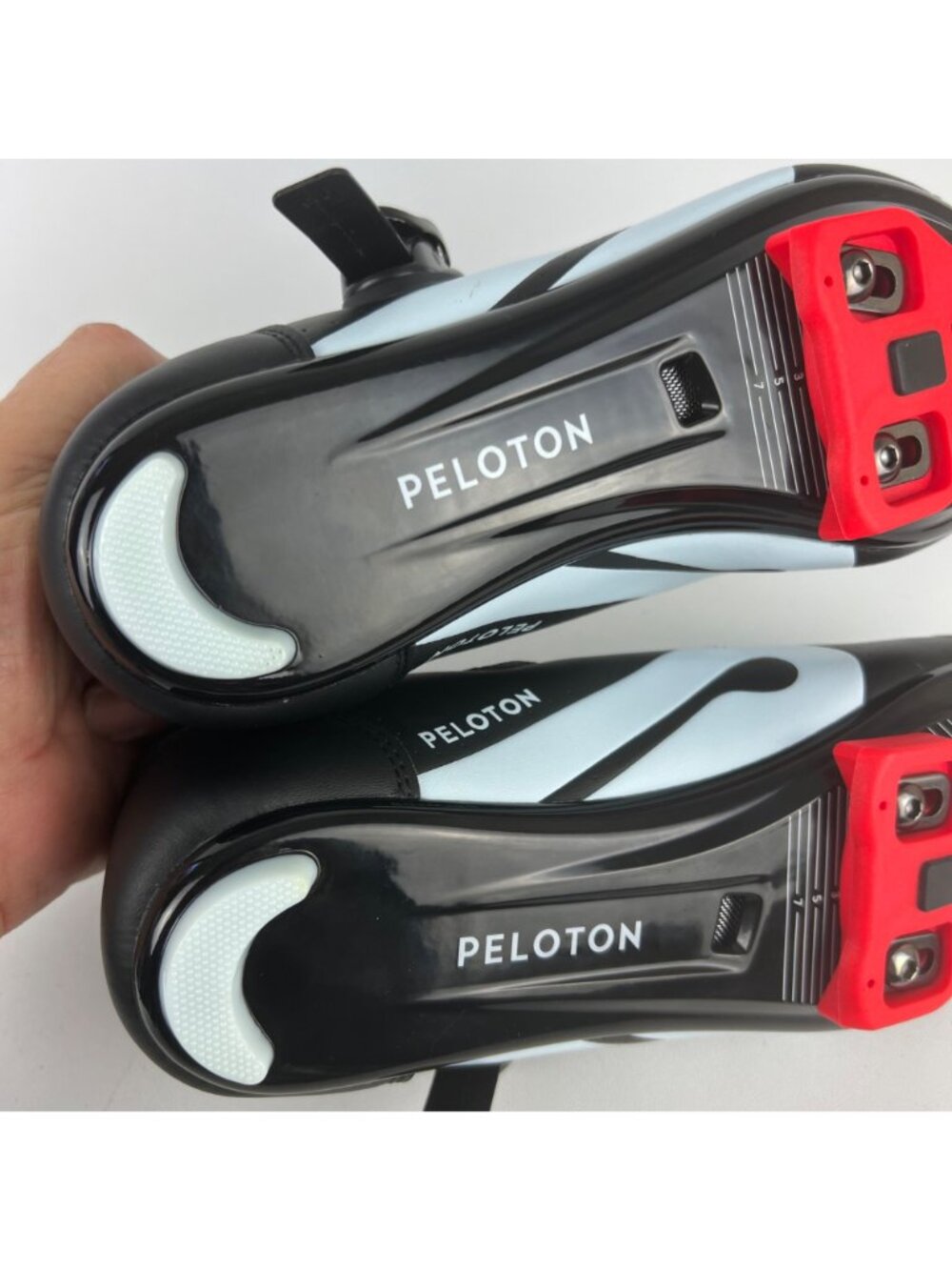 Peloton Unisex Bike Cycling Shoes Delta Cleats Black size 40 US Womens 9 Mens 7 - Picture 14 of 15